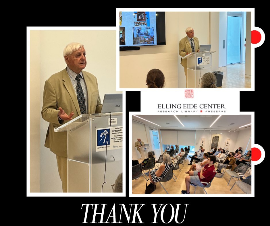 Thank you Dr. Richard John Lynn from @UofT for a fantastic talk today at the Elling Eide Center! We hope you'll be able to join us for our next lecture taking place Thursday, June 2nd at 11am ET. Register for free today to attend in-person or via ZOOM @ www.ellingoeide.org